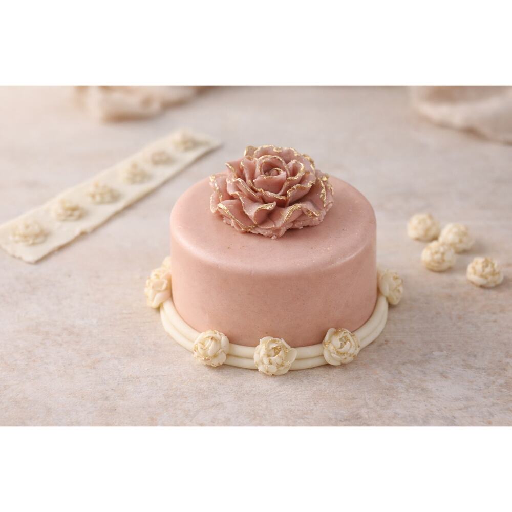 Silicone Rose Flower Molds – Mini & Medium Flowers – Fondant, Gumpaste, Clay